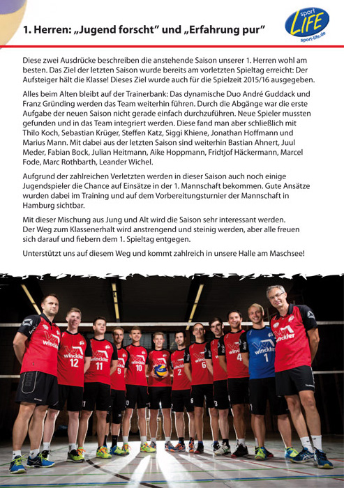 Saisonheft GfL Hannover