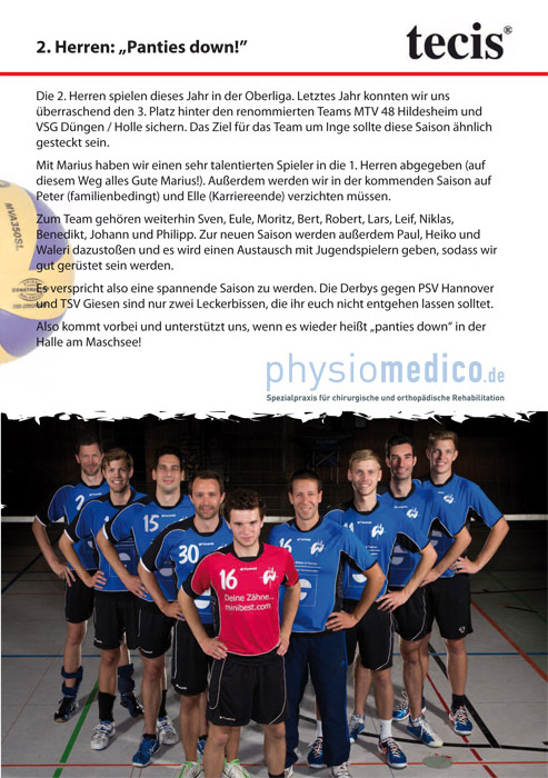 Saisonheft GfL Hannover