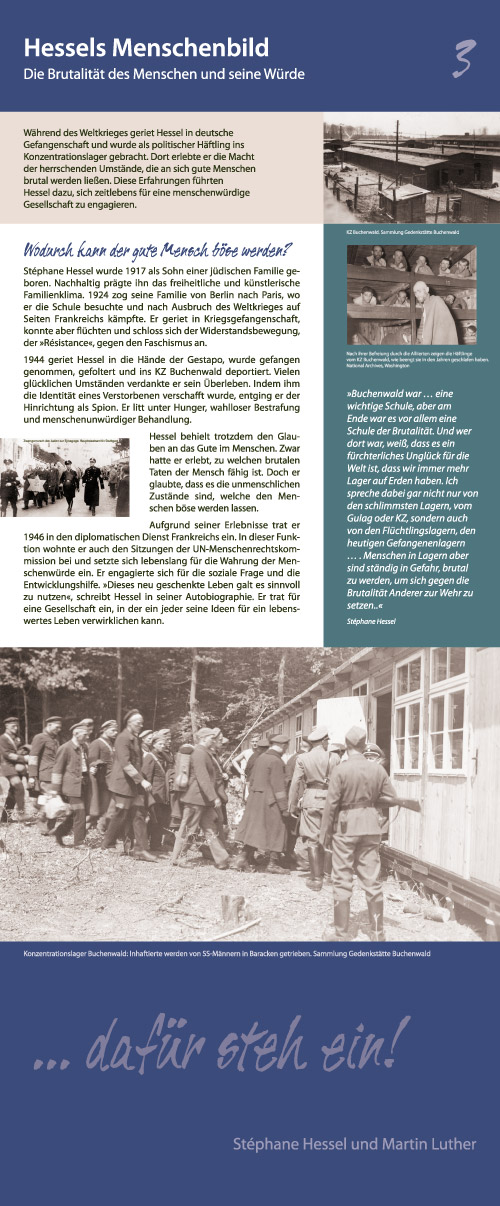 Worauf Du hoffst, daf&uuml;r steh ein!