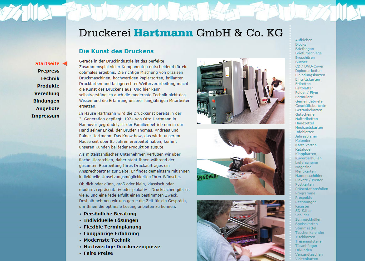 Druckerei Hartmann, Hannover