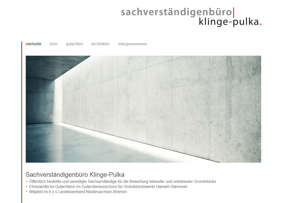 Sachverst&auml;ndigenb&uuml;ro Klinge-Pulka